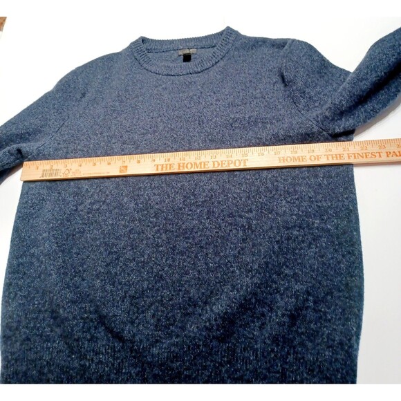 J Crew 100% Lambs Wool Long Sleeve Crewneck  Sweater Men Size Medium - Picture 4 of 6